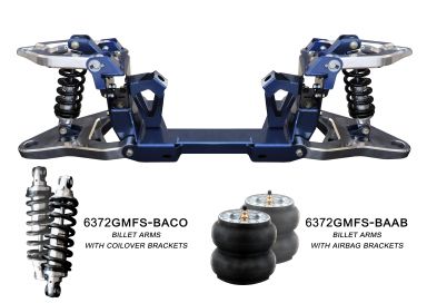 '63-'72 Chevy C-10 Front Suspension - Front Suspension w/Fabricated Arms & Air Bag Brackets